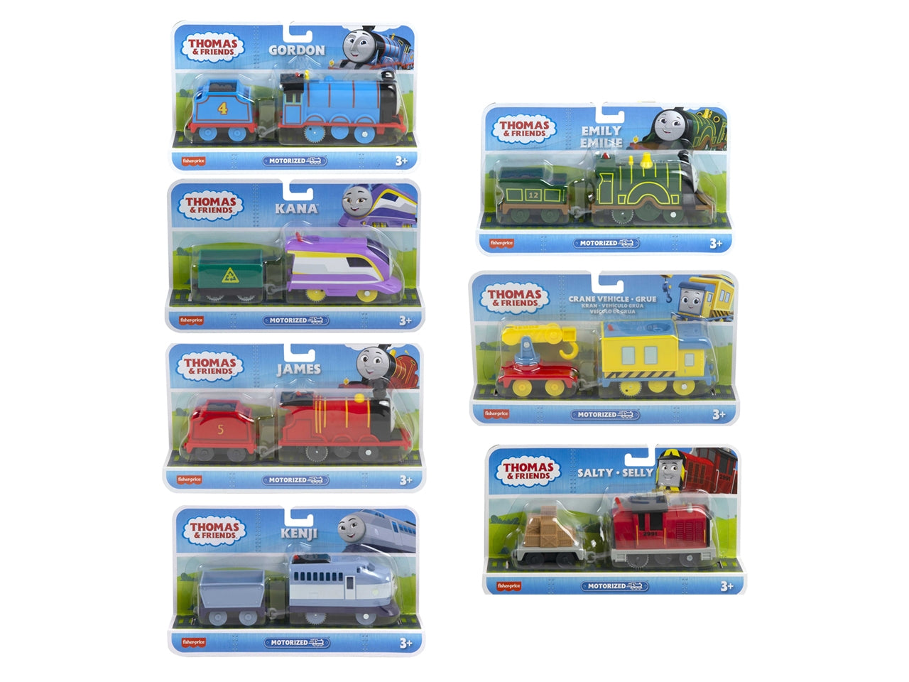 Thomas & Friends Grandi Amici Motorizzati: Locomotiva Multicolor per Bambini di 3+ Anni - Mattel