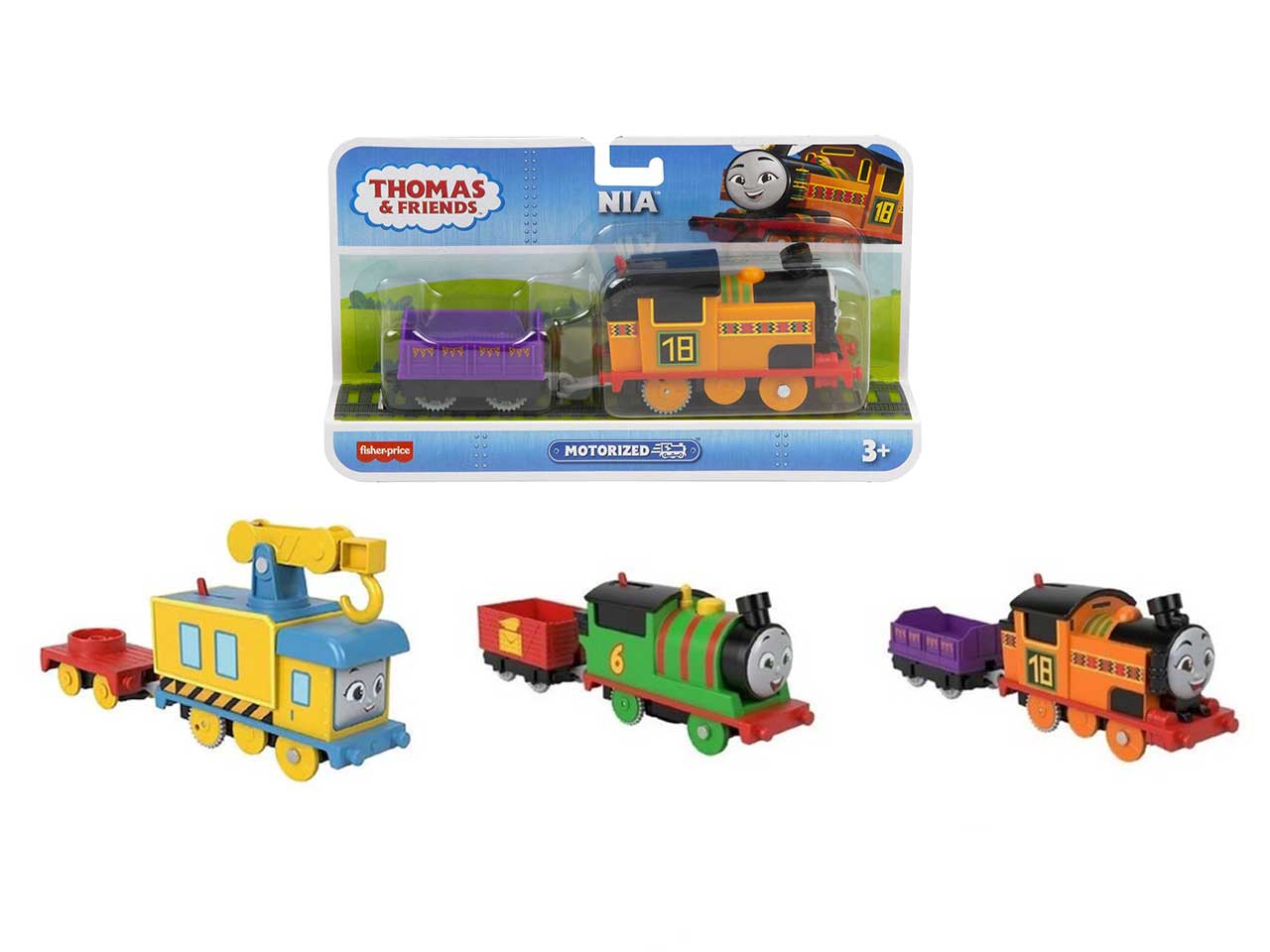 Trenino motorizzato Thomas & Friends, modelli assortiti per bambini dai 3+ anni