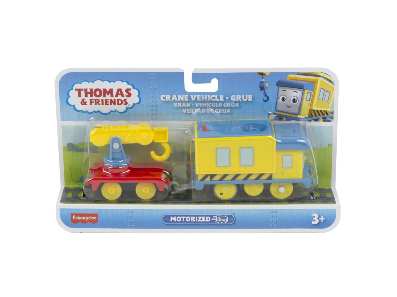 Mattel trenino thomas & friends grandi amici motorizzati - modelli assortiti