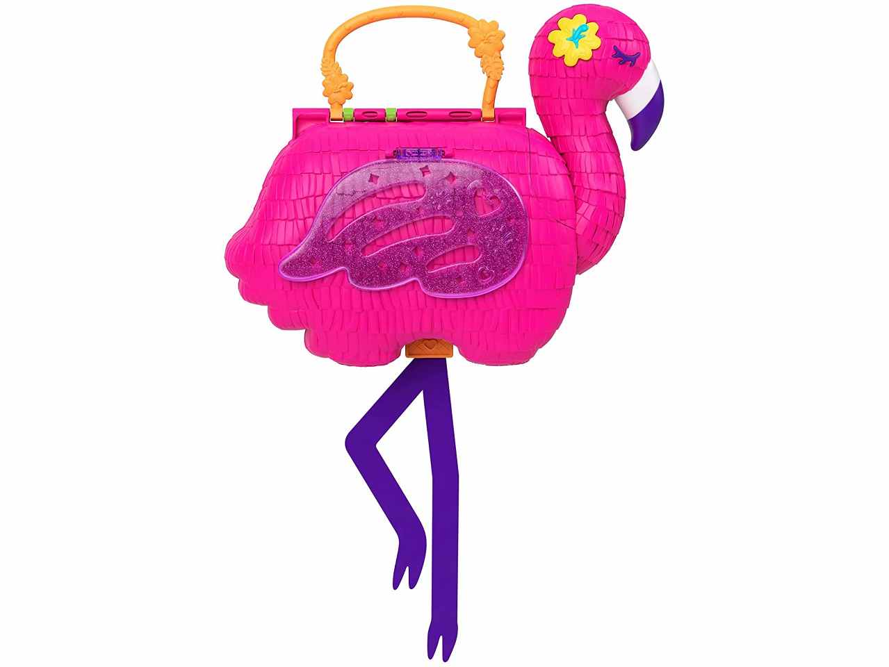 Polly pocket fenicottero mega party hgc