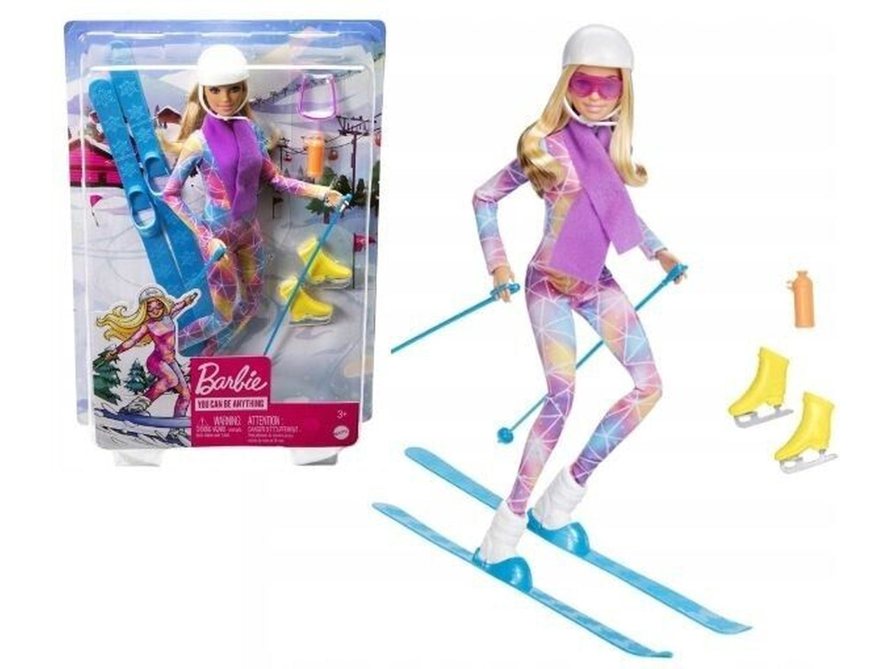 Barbie sport sciatrice