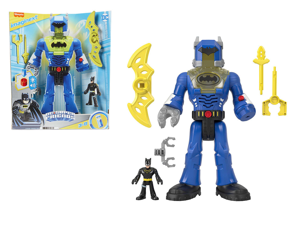 Imaginext dcsf insiders batman blu