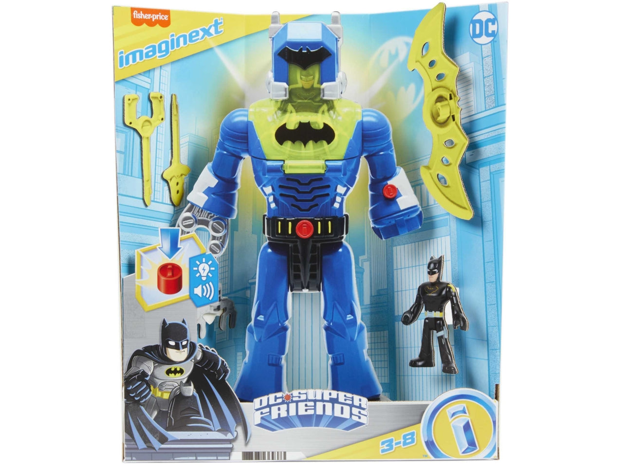 Imaginext dcsf insiders batman blu