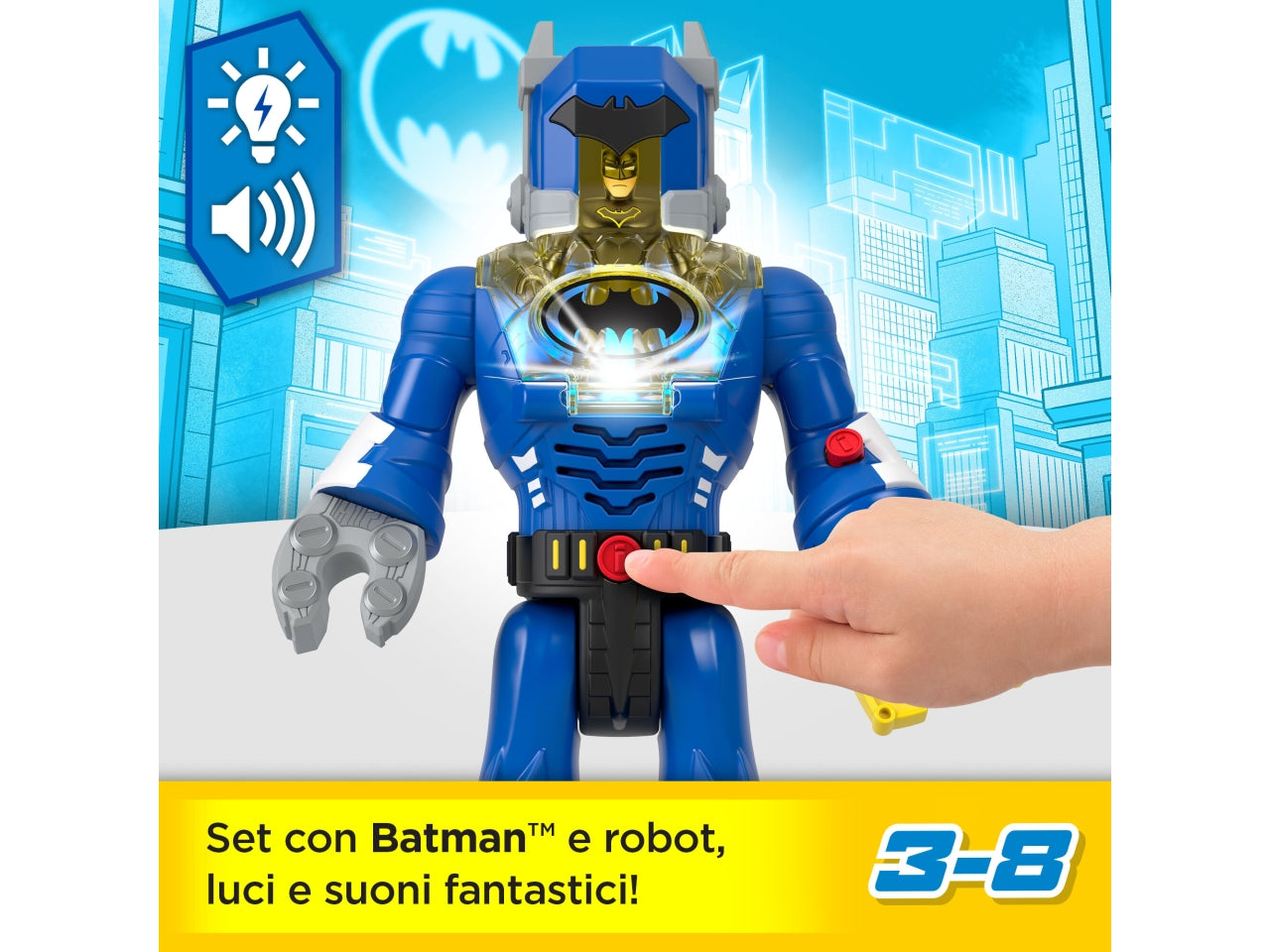 Imaginext dcsf insiders batman blu