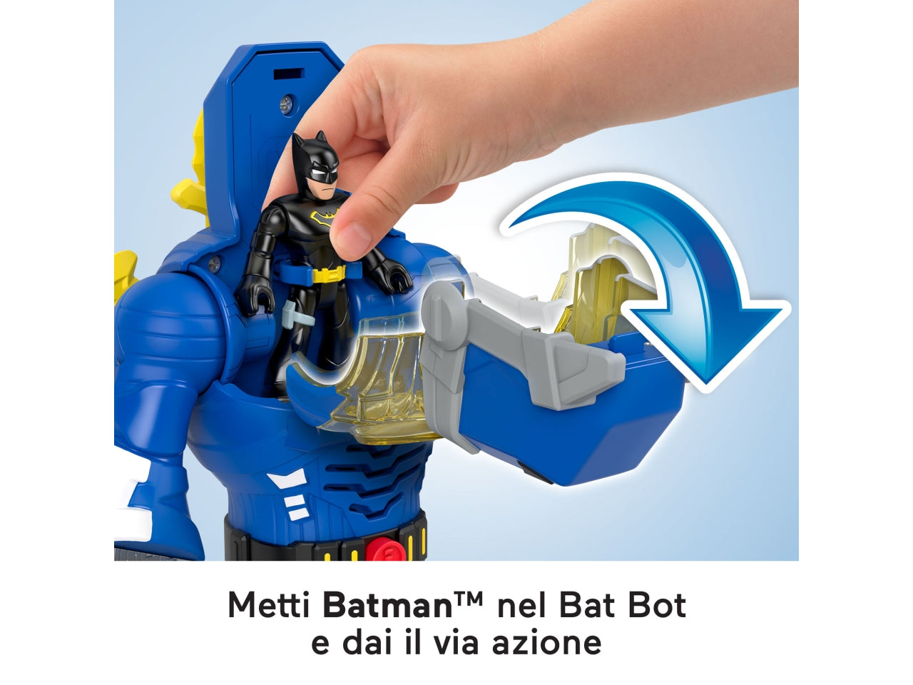 Imaginext dcsf insiders batman blu