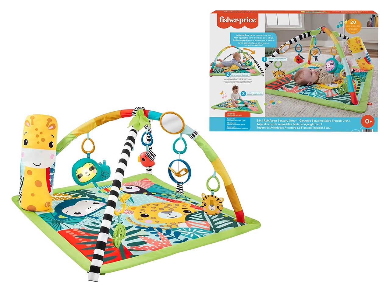 Fisher price palestrina cuccioli natura3in1