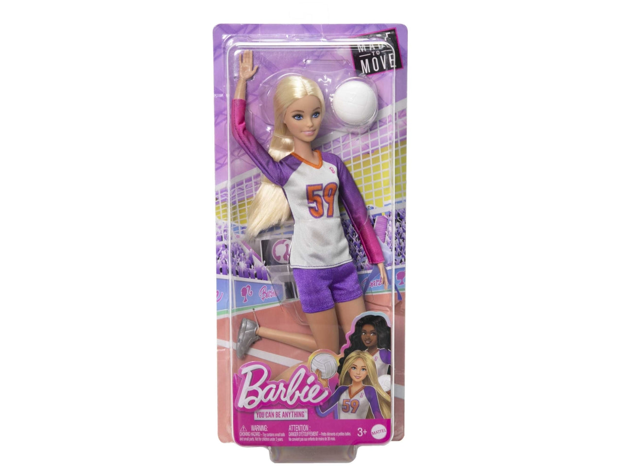 Barbie pallavolo bionda