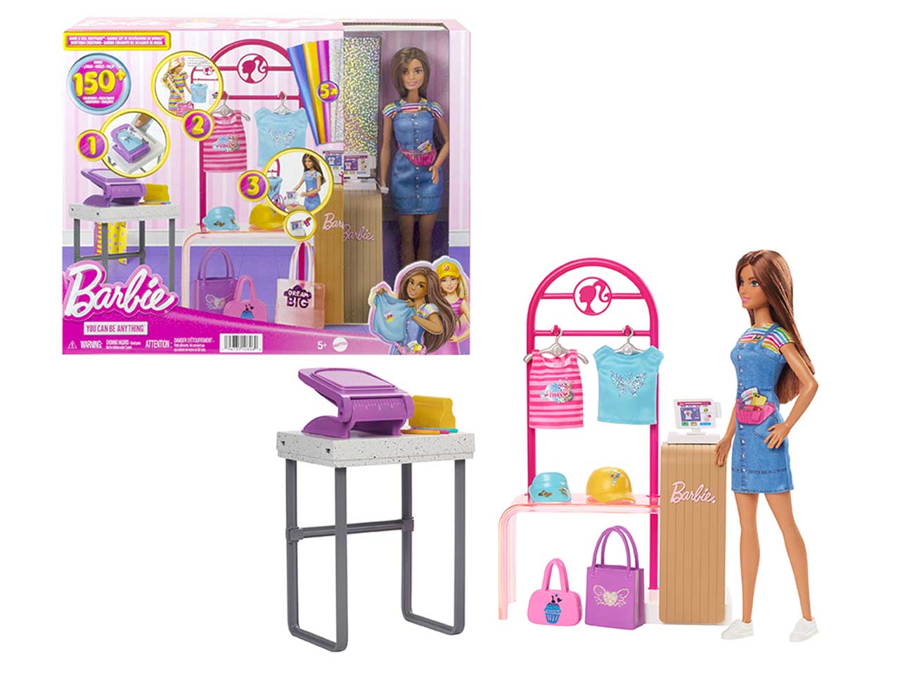 Mattel barbie boutique moda