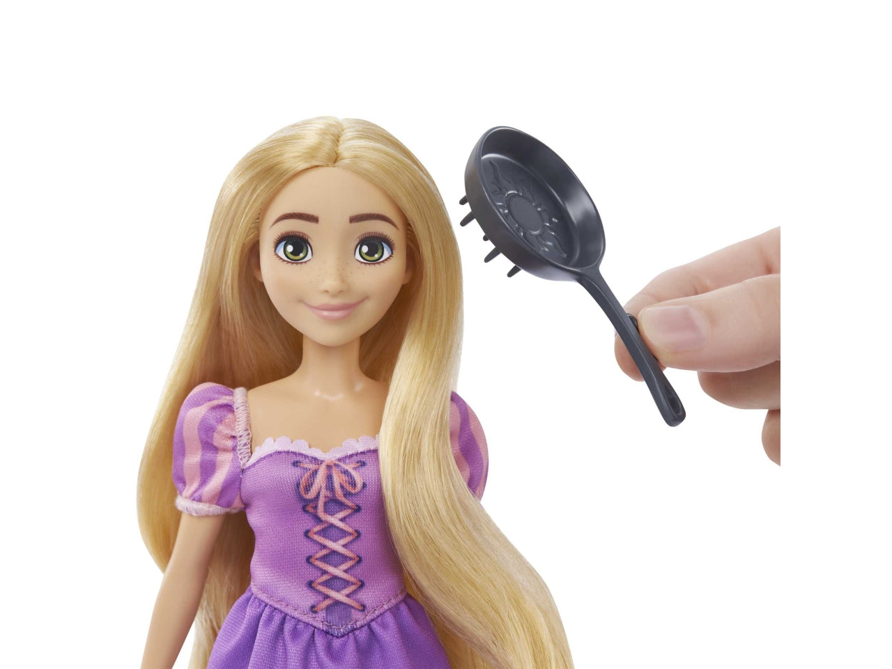 Disney Princess - Rapunzel e Maximus, con Pascal, spazzola e accessori da equitazione, ispirati al film Disney, Giocattolo per Bambini 3+ Anni - Mattel