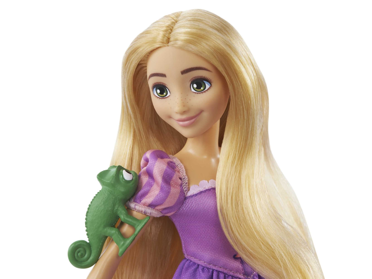 Disney Princess - Rapunzel e Maximus, con Pascal, spazzola e accessori da equitazione, ispirati al film Disney, Giocattolo per Bambini 3+ Anni - Mattel