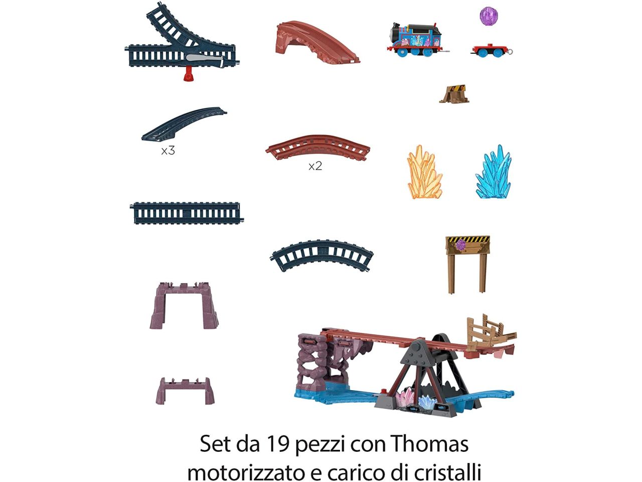 Thomas&friend set avvent.grotte di cristallo