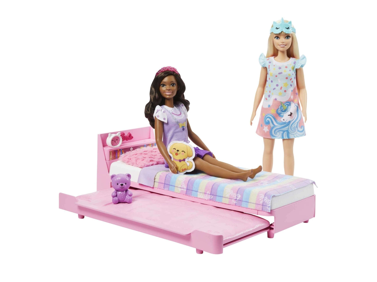 Barbie My First camera da letto con accessori inclusi, per bambini dai 3+ anni, Mattel