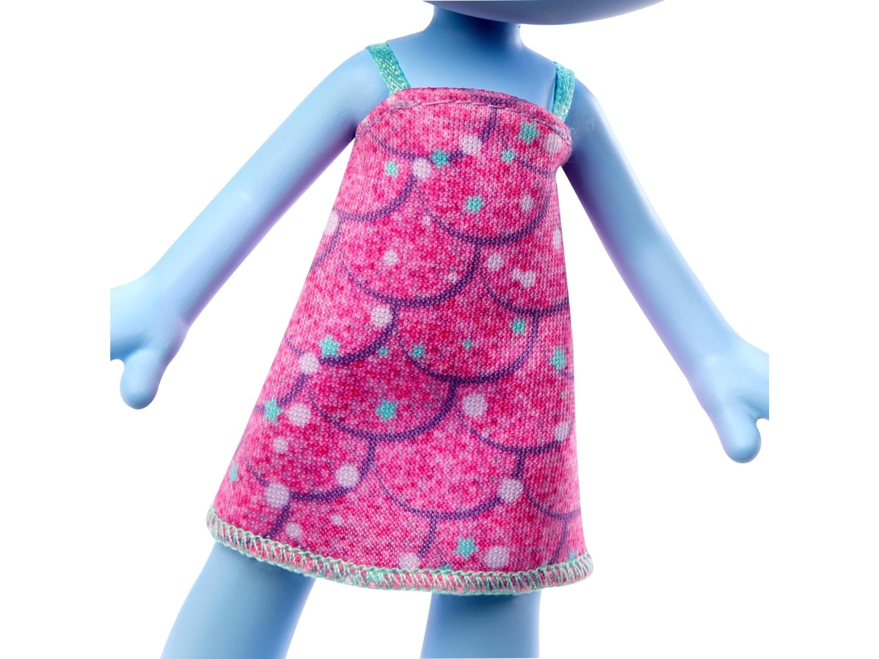 Trolls Poppy, bambola alla moda con capelli blu, per bambine di 3+ anni, Mattel