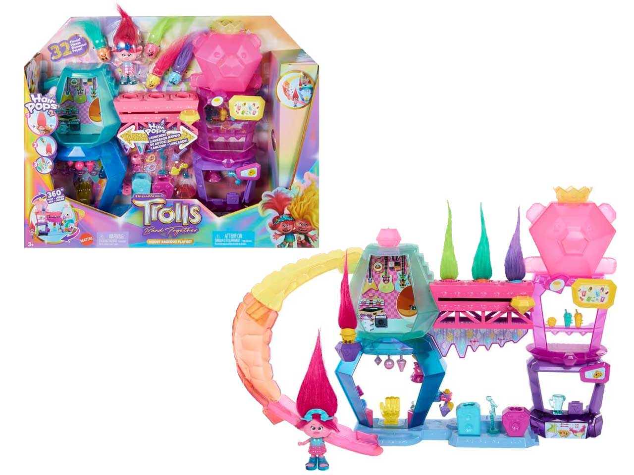 Mattel trolls playset