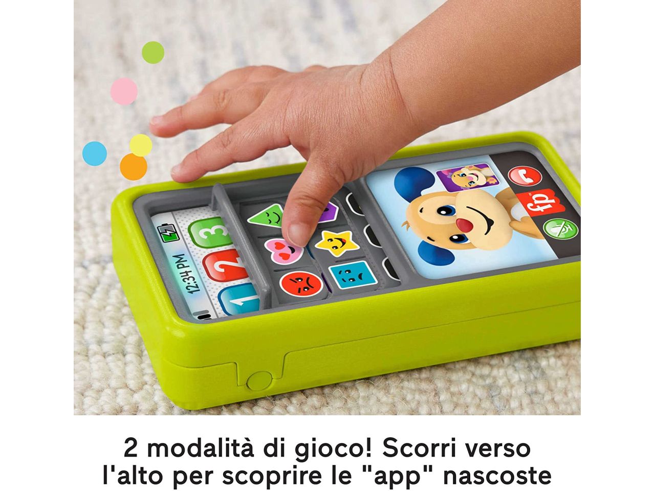 Fisher price smartphone scorri & impara