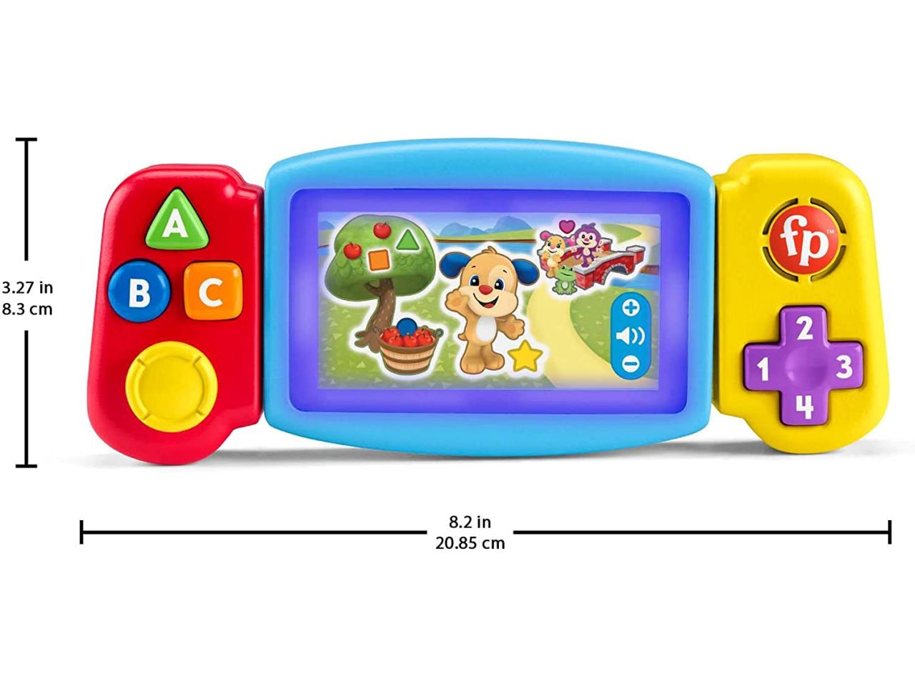 Fisher price console gira e impara