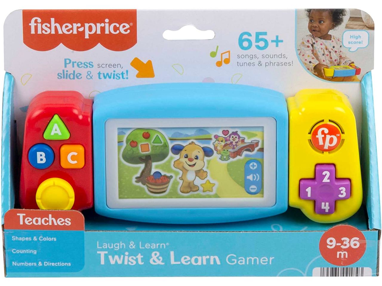 Fisher price console gira e impara