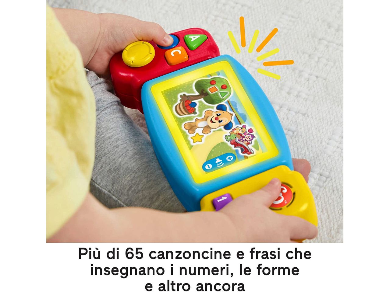 Fisher price console gira e impara