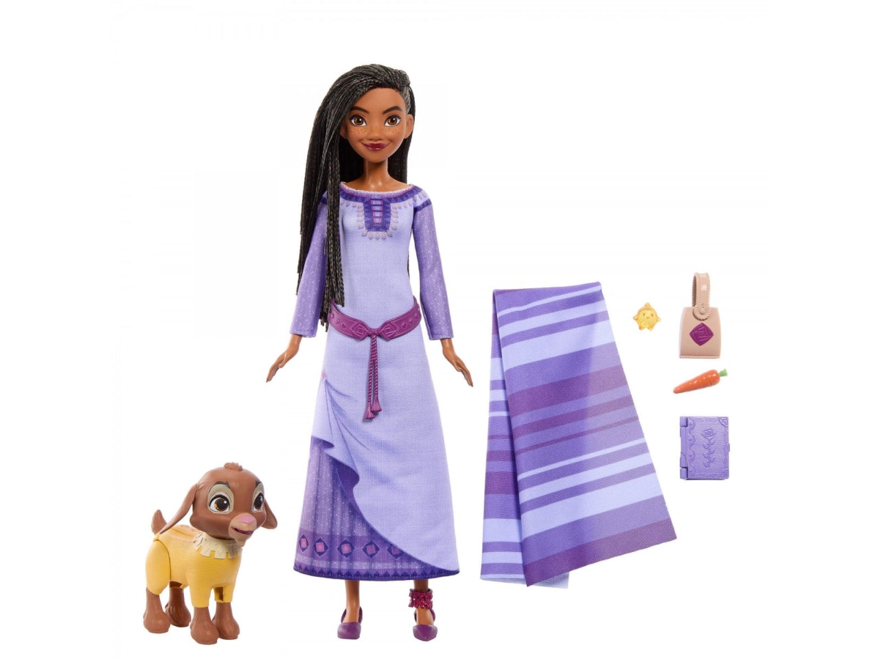 Disney wish asha of rosas bambola con accessori