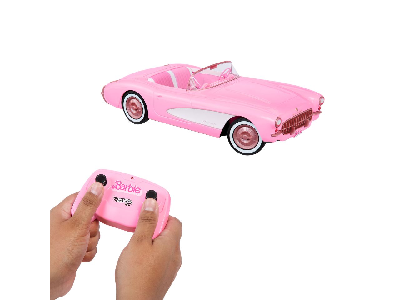 Mattel barbie the movie hot wheels corvette di barbie radiocomandata