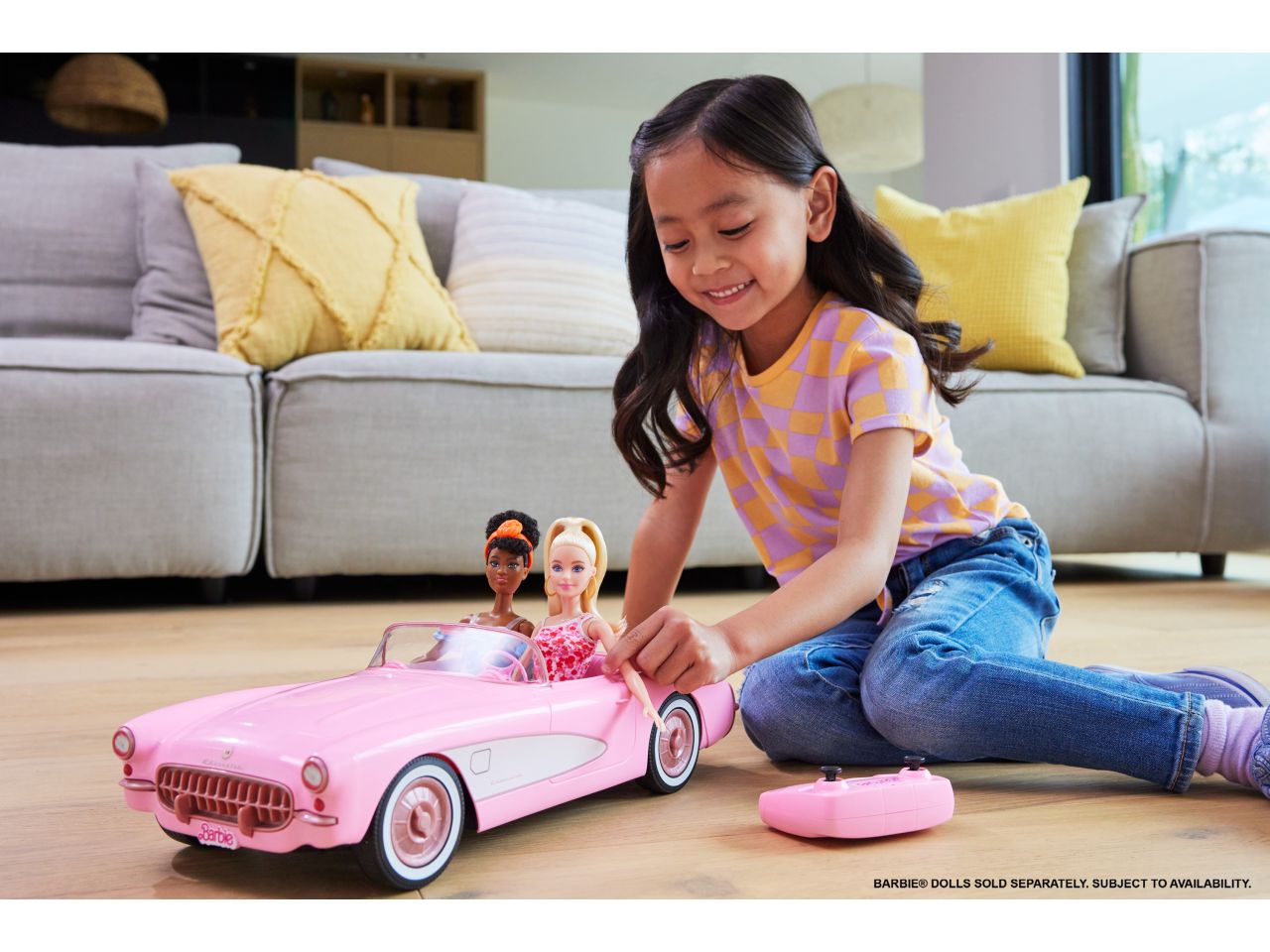 Mattel barbie the movie hot wheels corvette di barbie radiocomandata