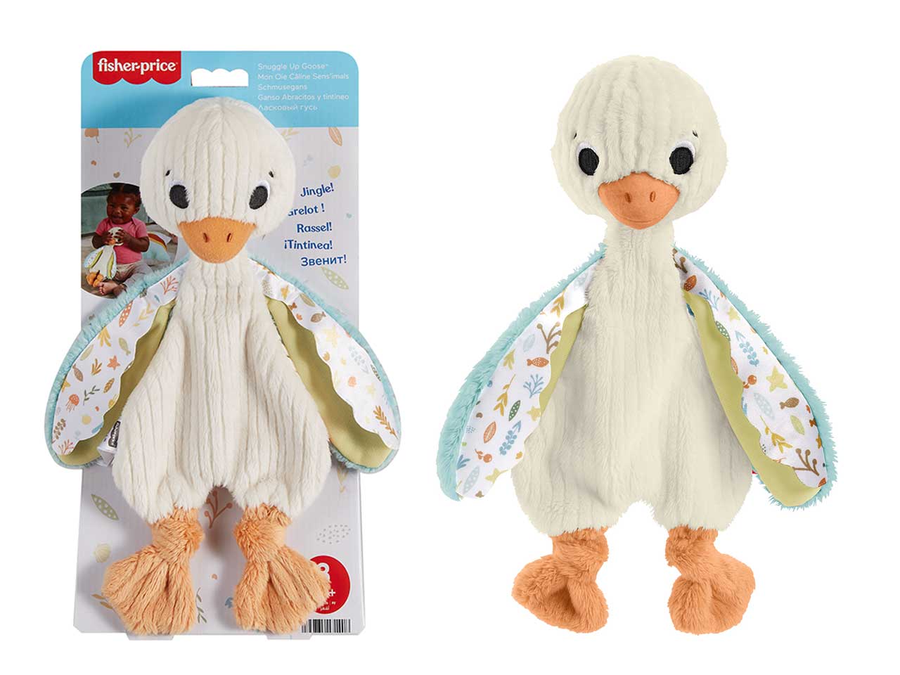 Fisher-price peluche paperella sempre con te