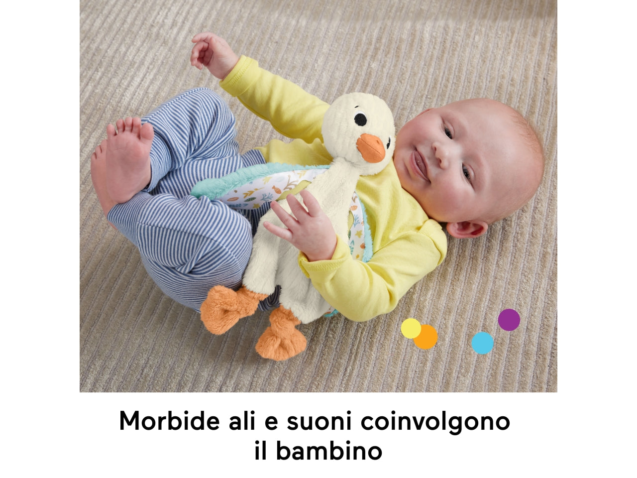 Fisher-price peluche paperella sempre con te