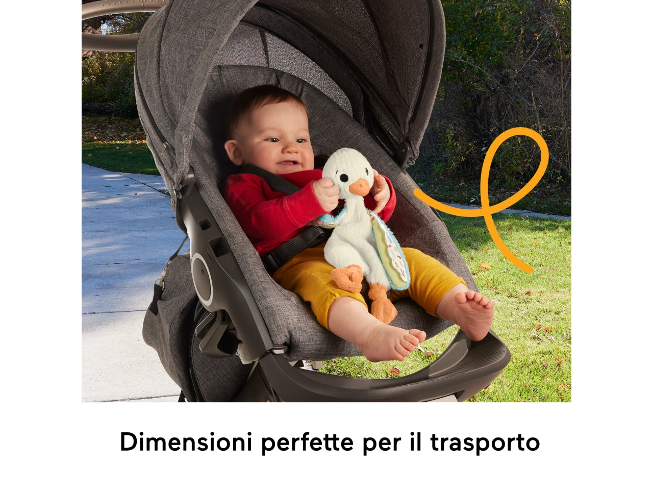 Fisher-price peluche paperella sempre con te