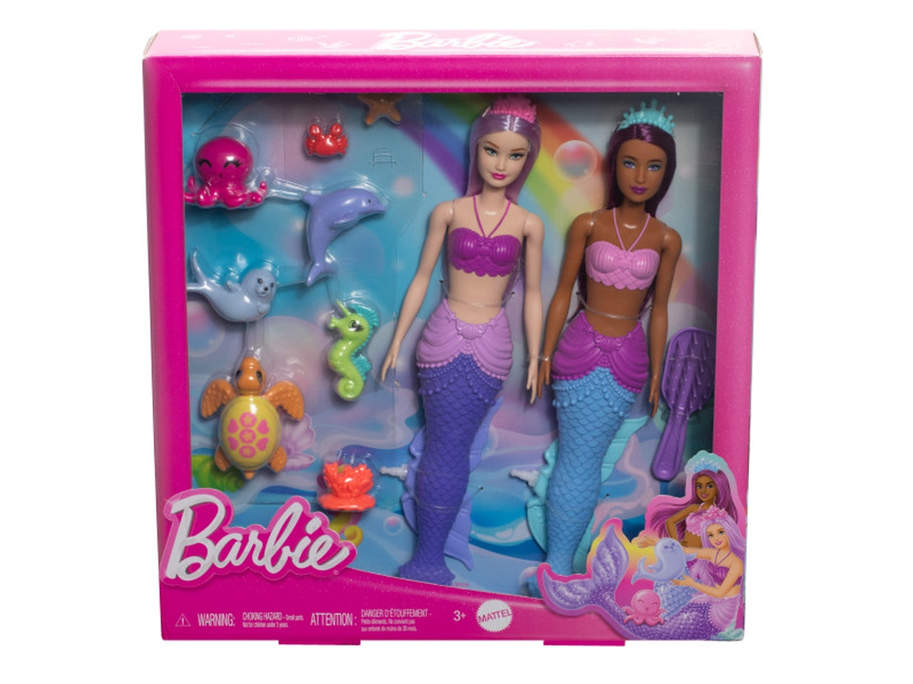 Barbie mermaid doll 2 pack