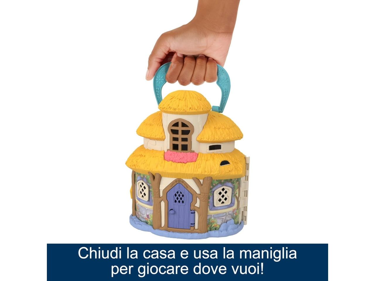 Casa di Asha Disney Wish con 15 accessori, per bambine dai 3+ anni, Mattel