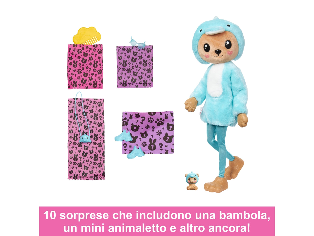 Barbie cutie reveal azzurro singola