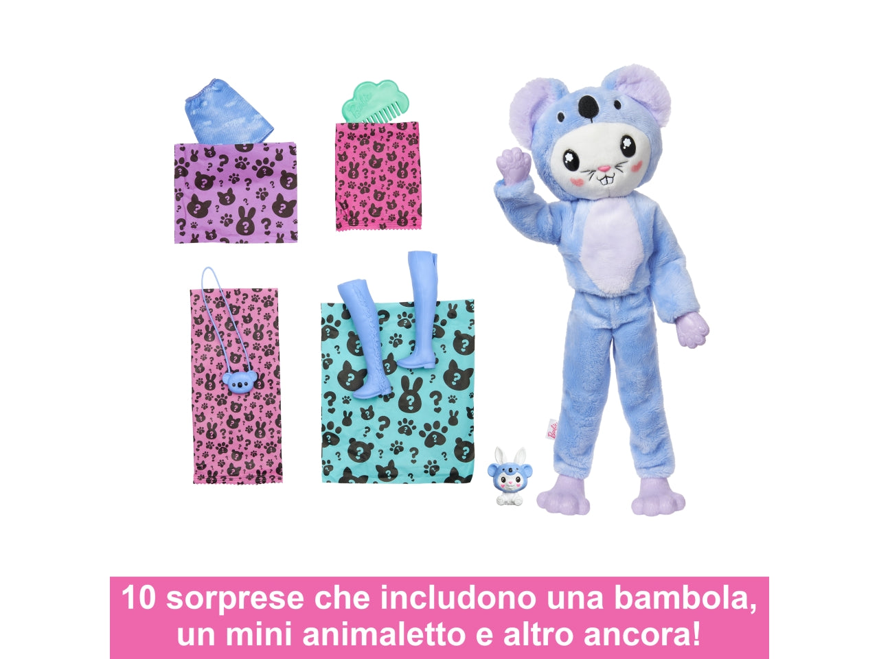 Barbie cutie reveal azzurro singola