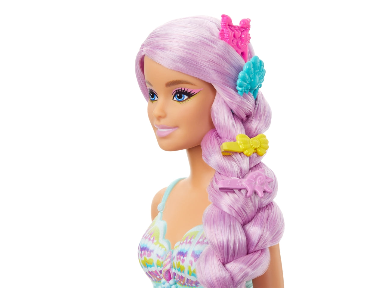 Barbie sirena capelli fantasia