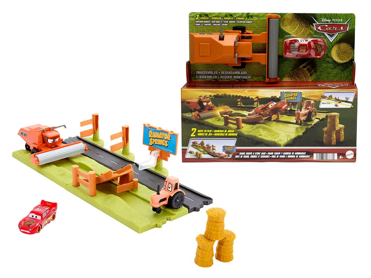 Cars scappa da frank playset 81cm