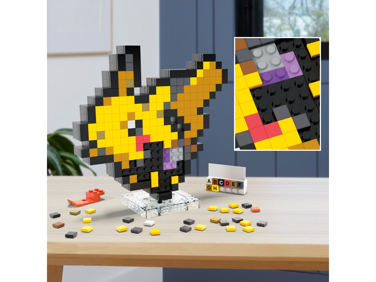 Mega pokemon pixel art - pikachu