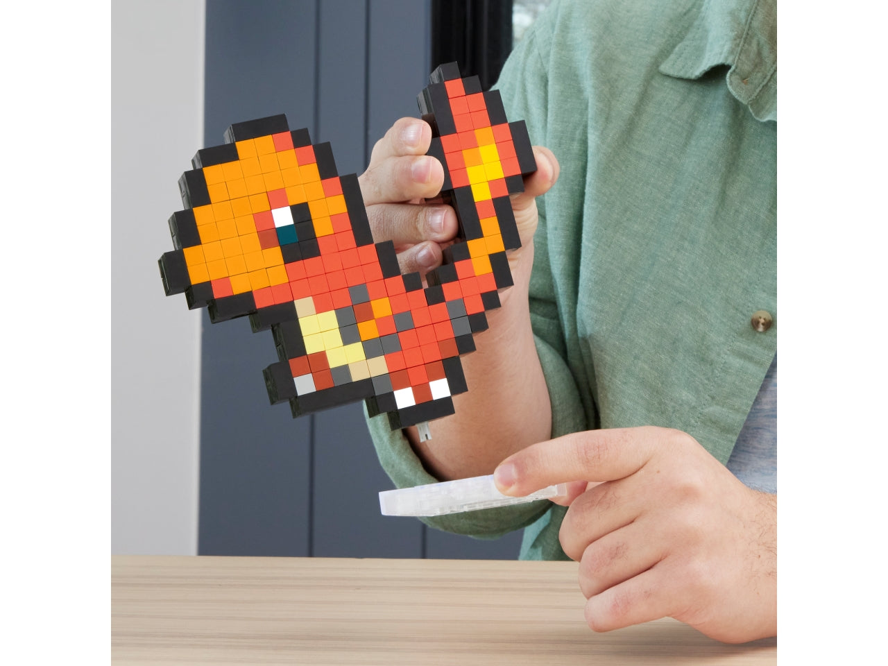 Mega pokemon pixel art - charmander