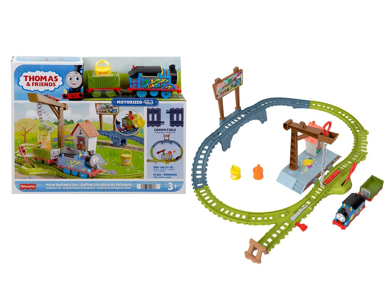 Thomas & friends pista avventure a colori