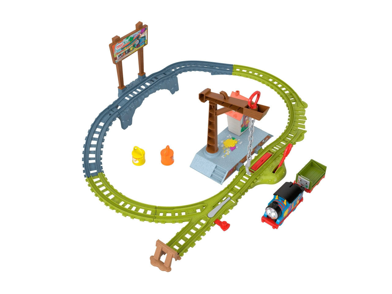 Thomas & friends pista avventure a colori