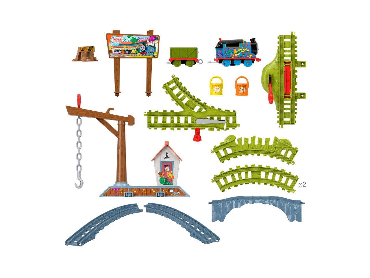 Thomas & friends pista avventure a colori