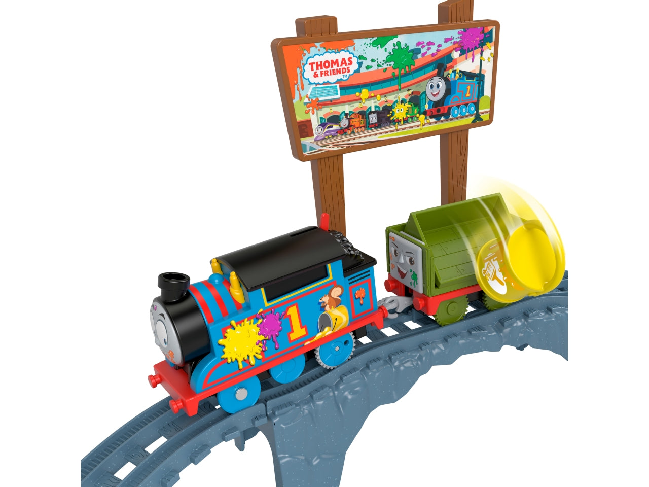 Thomas & friends pista avventure a colori