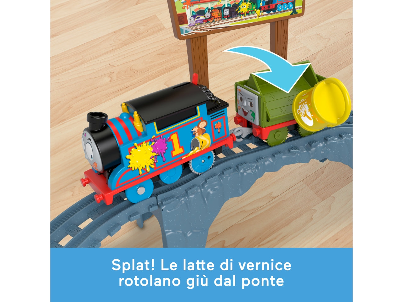 Thomas & friends pista avventure a colori