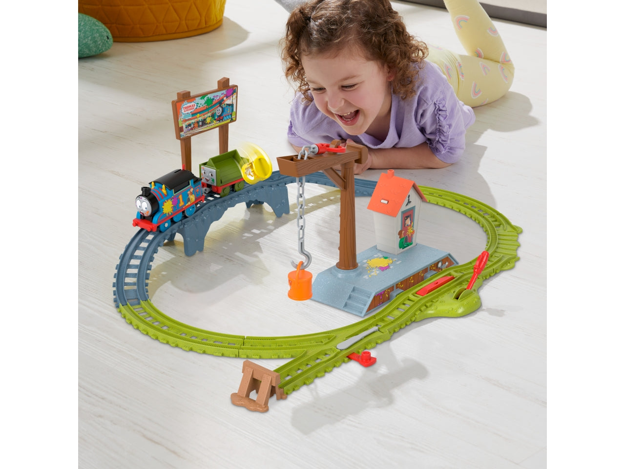 Thomas & friends pista avventure a colori