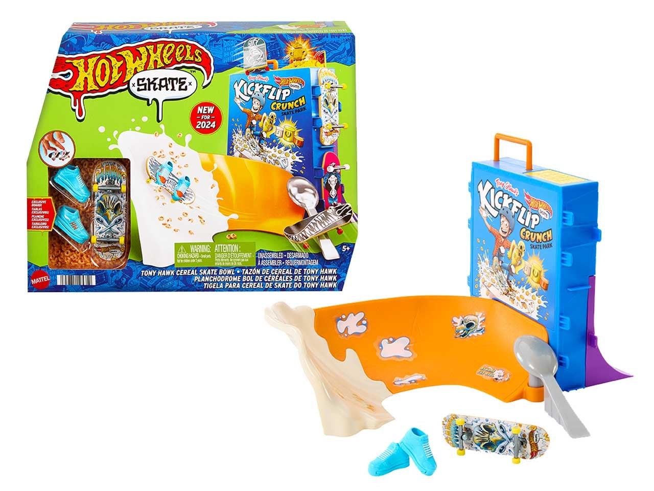 Hotwheels skate box di cereali skate park