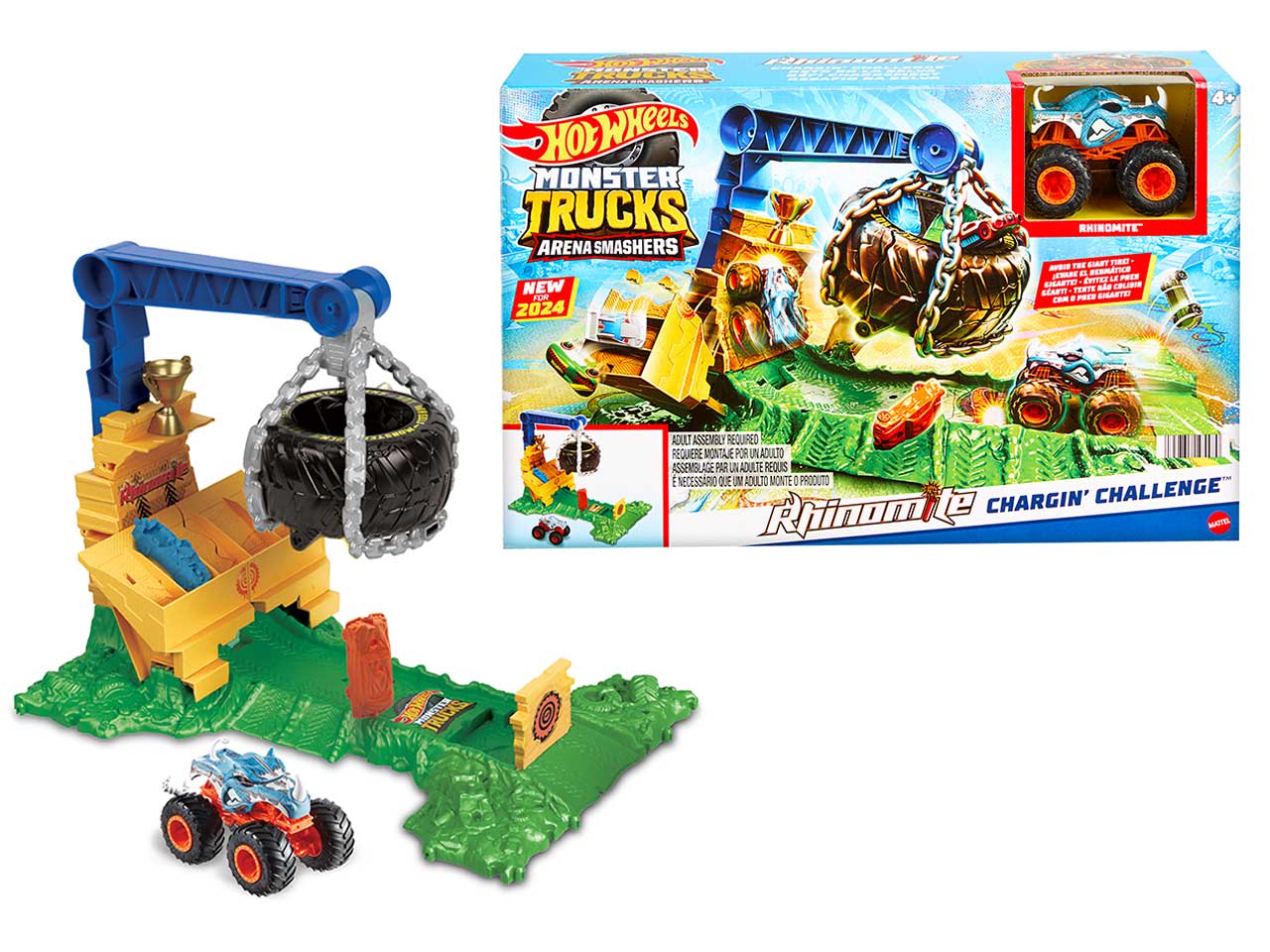 Hotwheels monster trucks sfida demolizione del carico