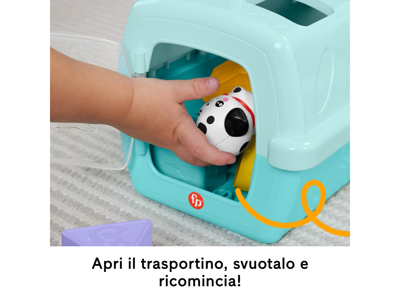 Trasportino Fisher-Price Cercaforme per Bambini dai 6 Mesi in Su - Mattel