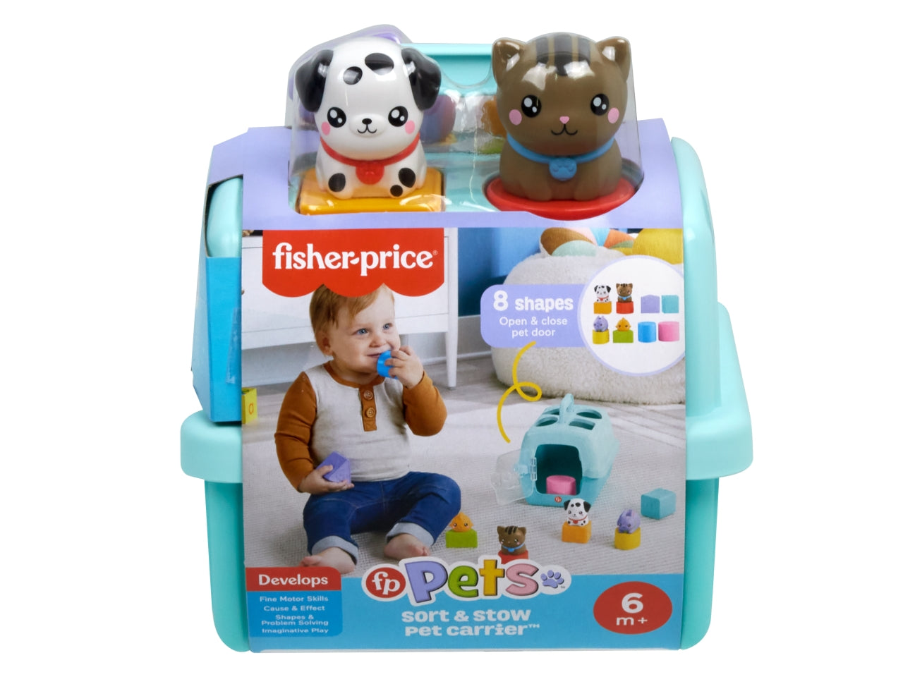 Trasportino Fisher-Price Cercaforme per Bambini dai 6 Mesi in Su - Mattel