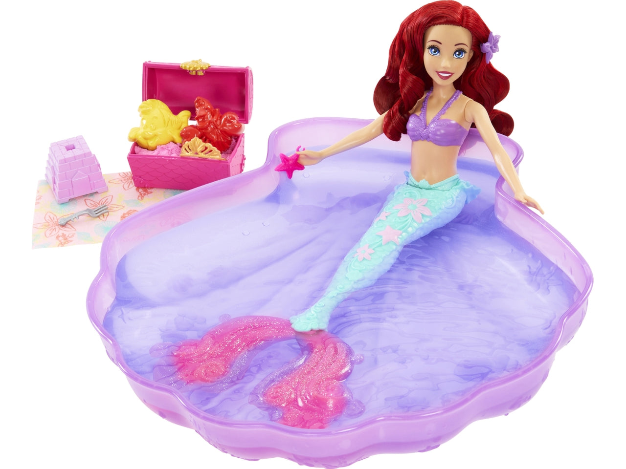 Bambola della Sirenetta Disney Princess Sand and Swim Ariel | Mattel