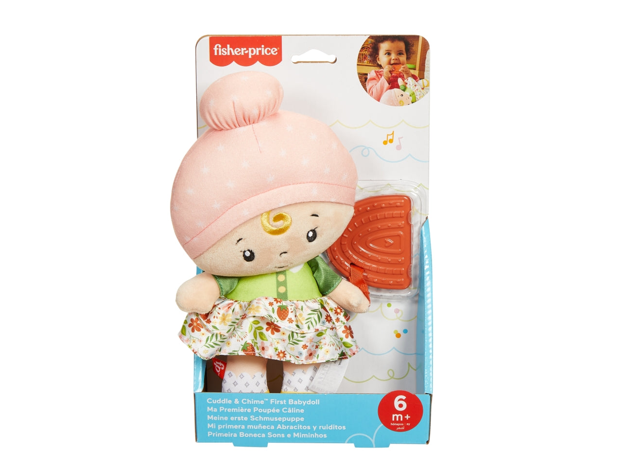 Fisher-price bambolina coccole e abbracci