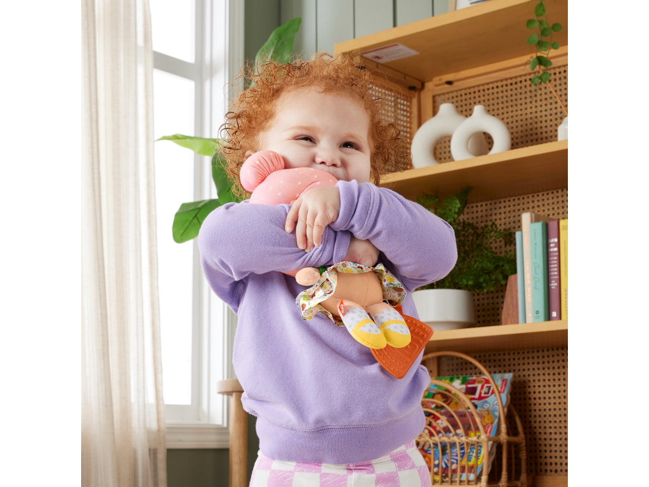 Fisher-price bambolina coccole e abbracci