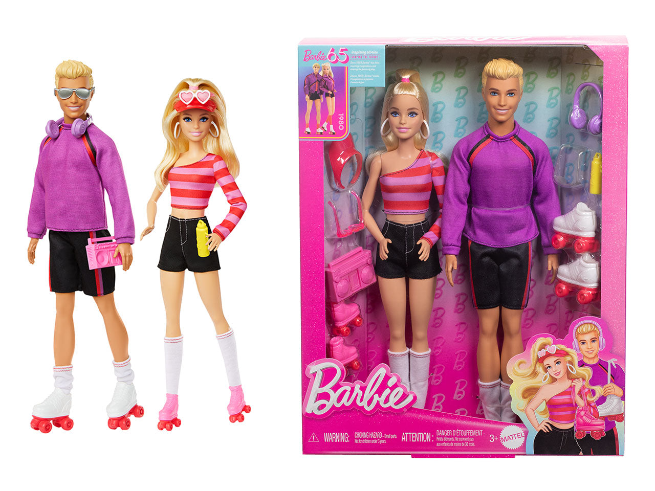 Barbie fashionistas 65th anniversary